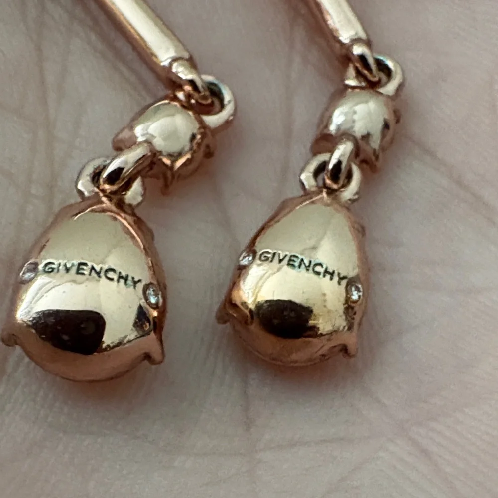 Givenchy Rose Gold Drop Earrings - Picture 3 of 6